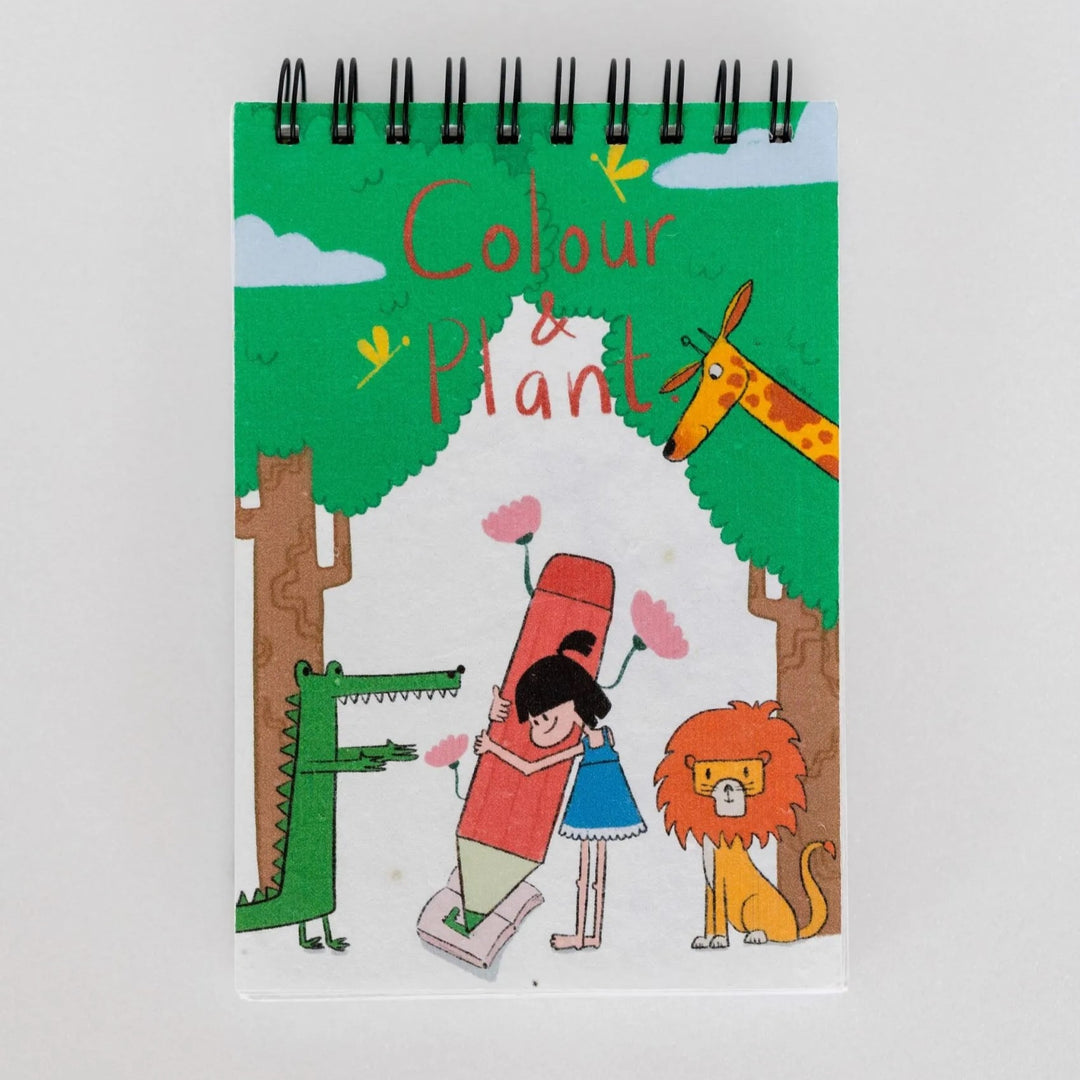Colour & Plant Eco-Friendly Colouring Book
