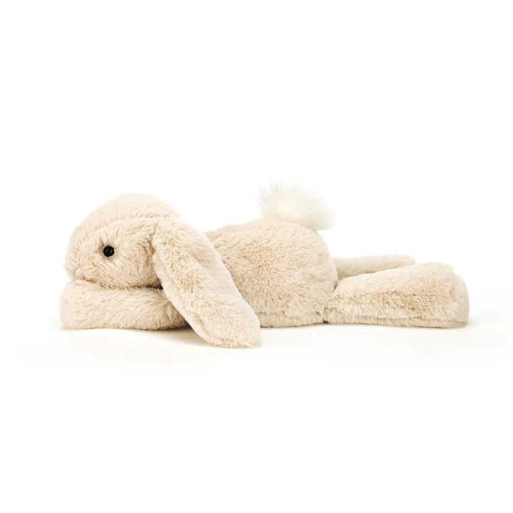 Side view of Jellycat Smudge Rabbit