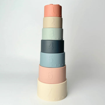 Rainbow Silicone Stacker