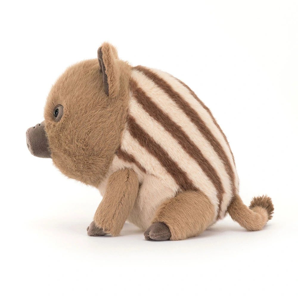 Side view of Jellycat Swinley Boar