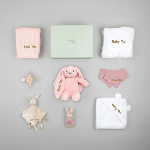 Personalised Baby Shower Gift Set - Pink