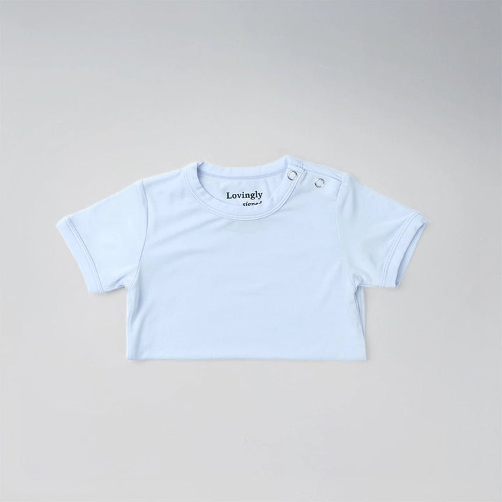 Bamboo Babygrow in Blue