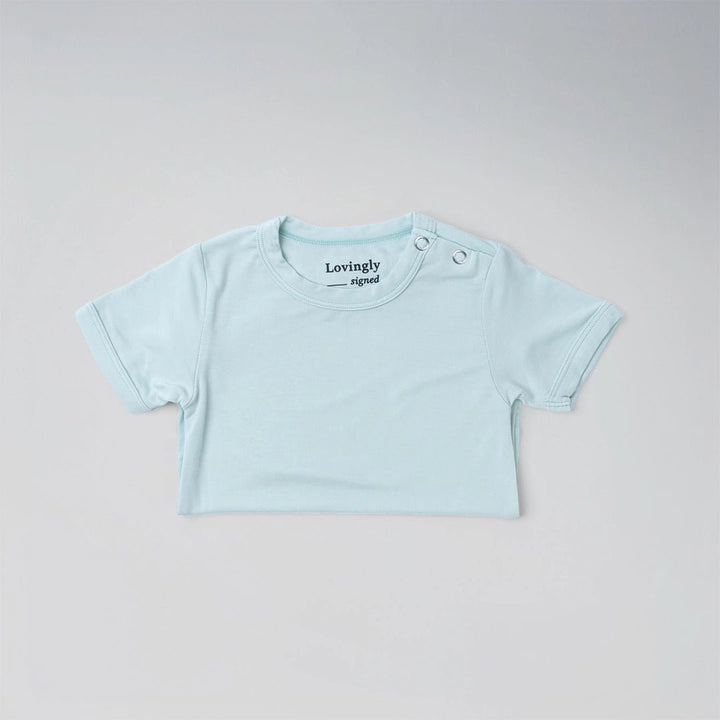 Bamboo Babygrow in Green