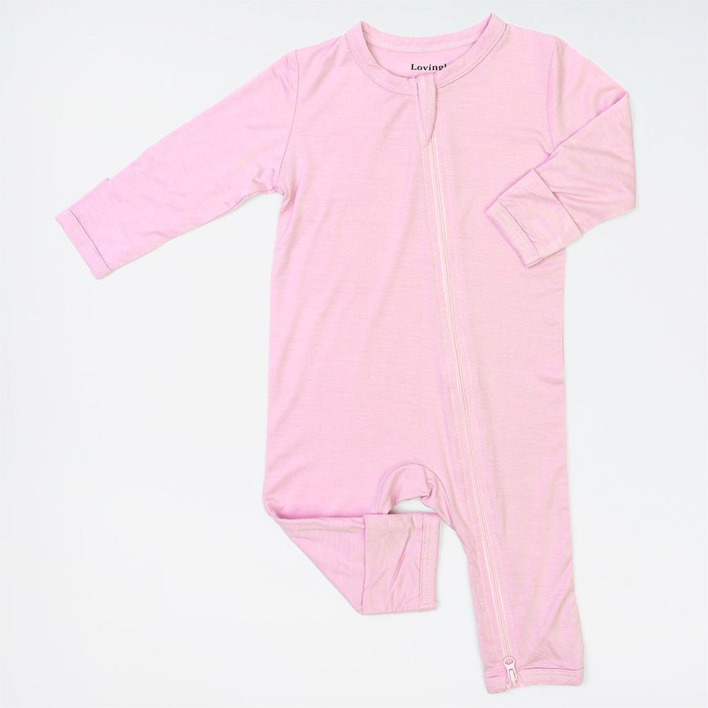 Pink Bamboo Long Sleeve Bodysuit