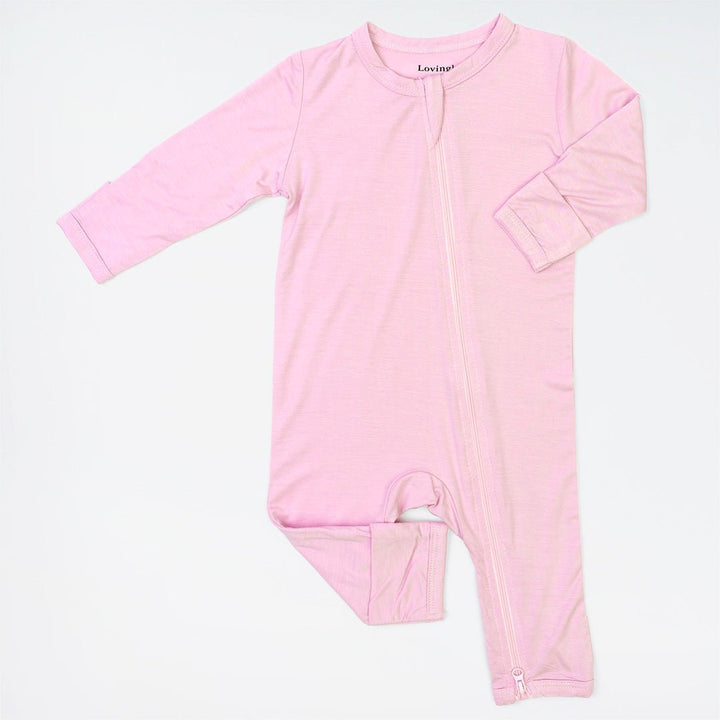 Pink Bamboo Long Sleeve Bodysuit