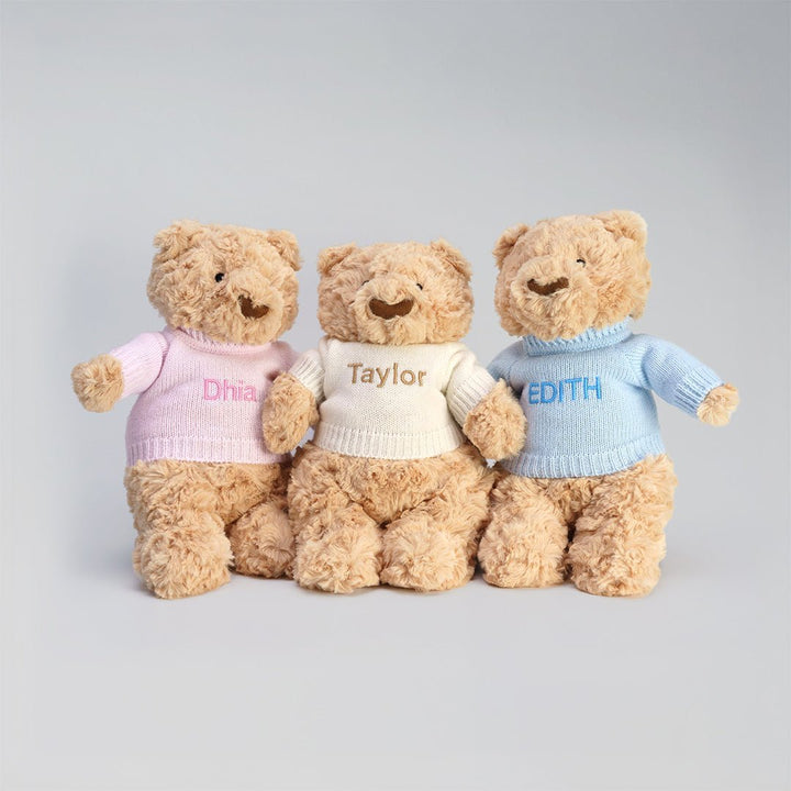 Hugsy Bear in Personalised Shirts