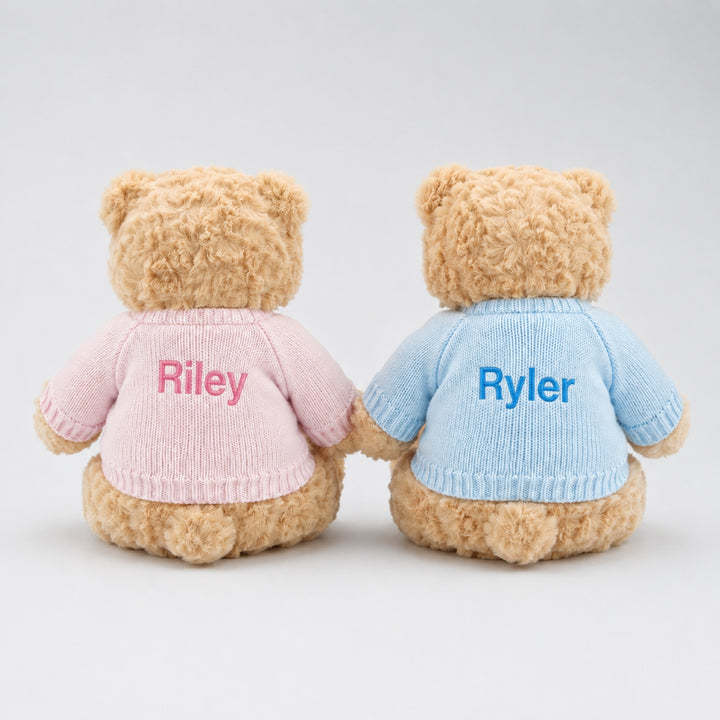 Best Sister & Brother Bear Bear with Name customised on the back