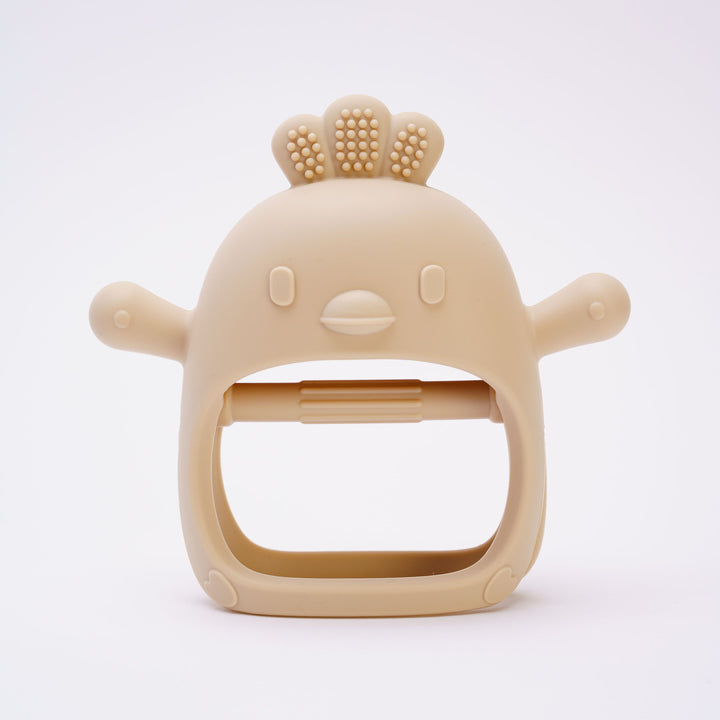 Beige Chick Silicone Teether