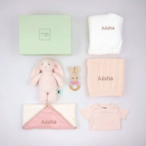 Blissful Baby Hamper - Pink