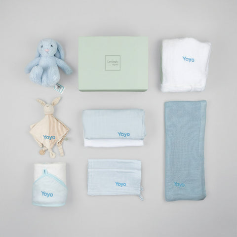 Bamboo Bliss Gift Set - Blue