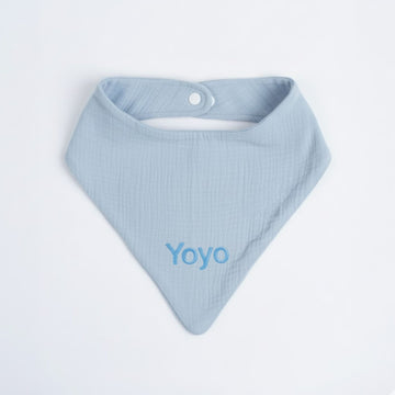 Personalised Baby Bib | 100% Soft Cotton Muslin