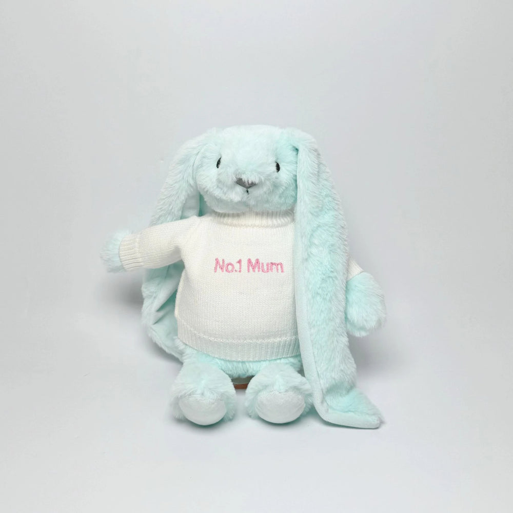 No.1 Mum Blue Bunny Gift 