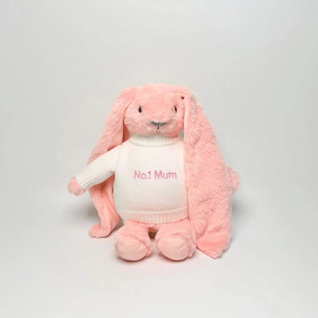 No.1 Mum Pink Bunny Gift 