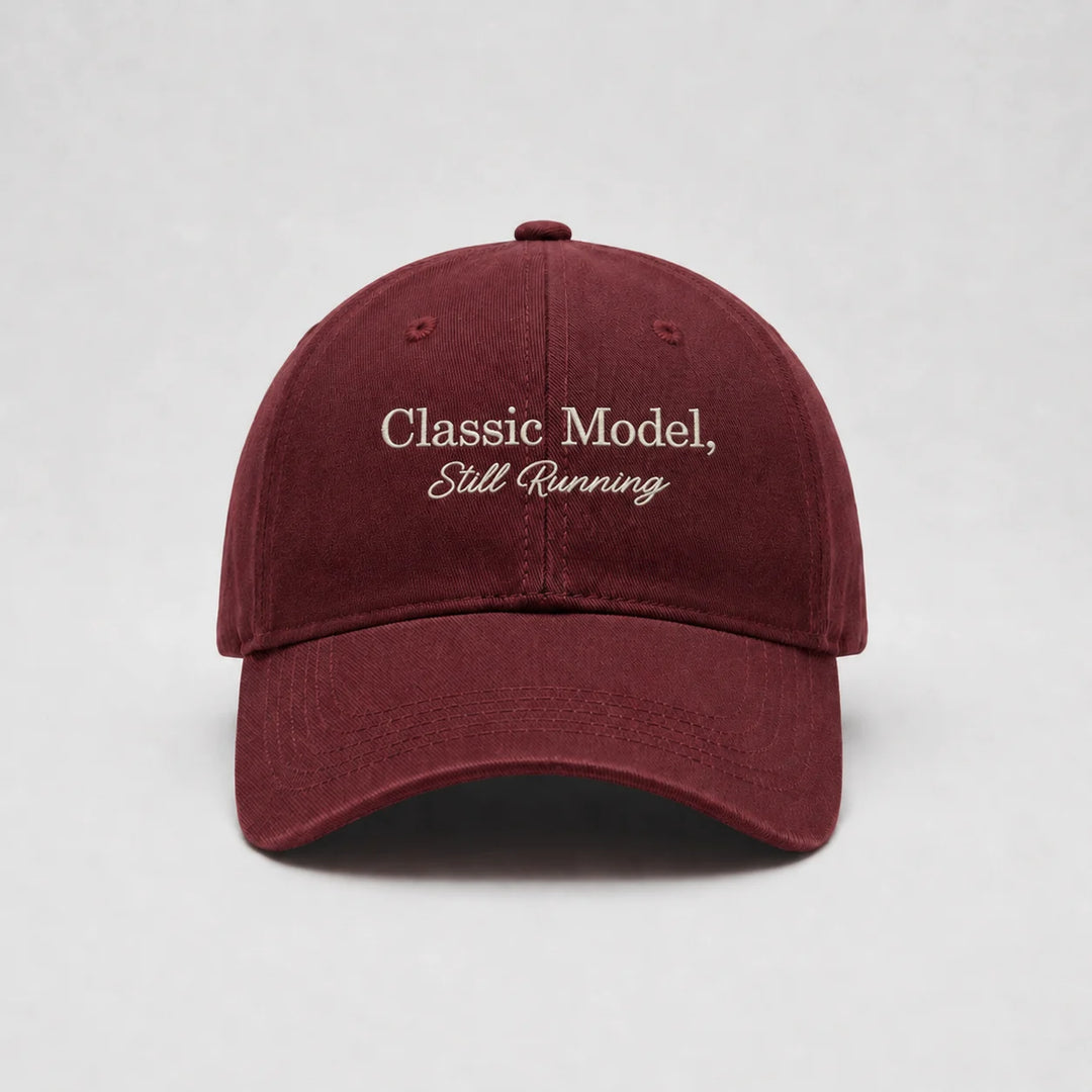 Personalised Classic Model, Still Running Cap