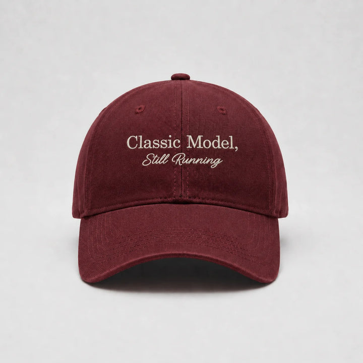 Personalised Classic Model, Still Running Cap
