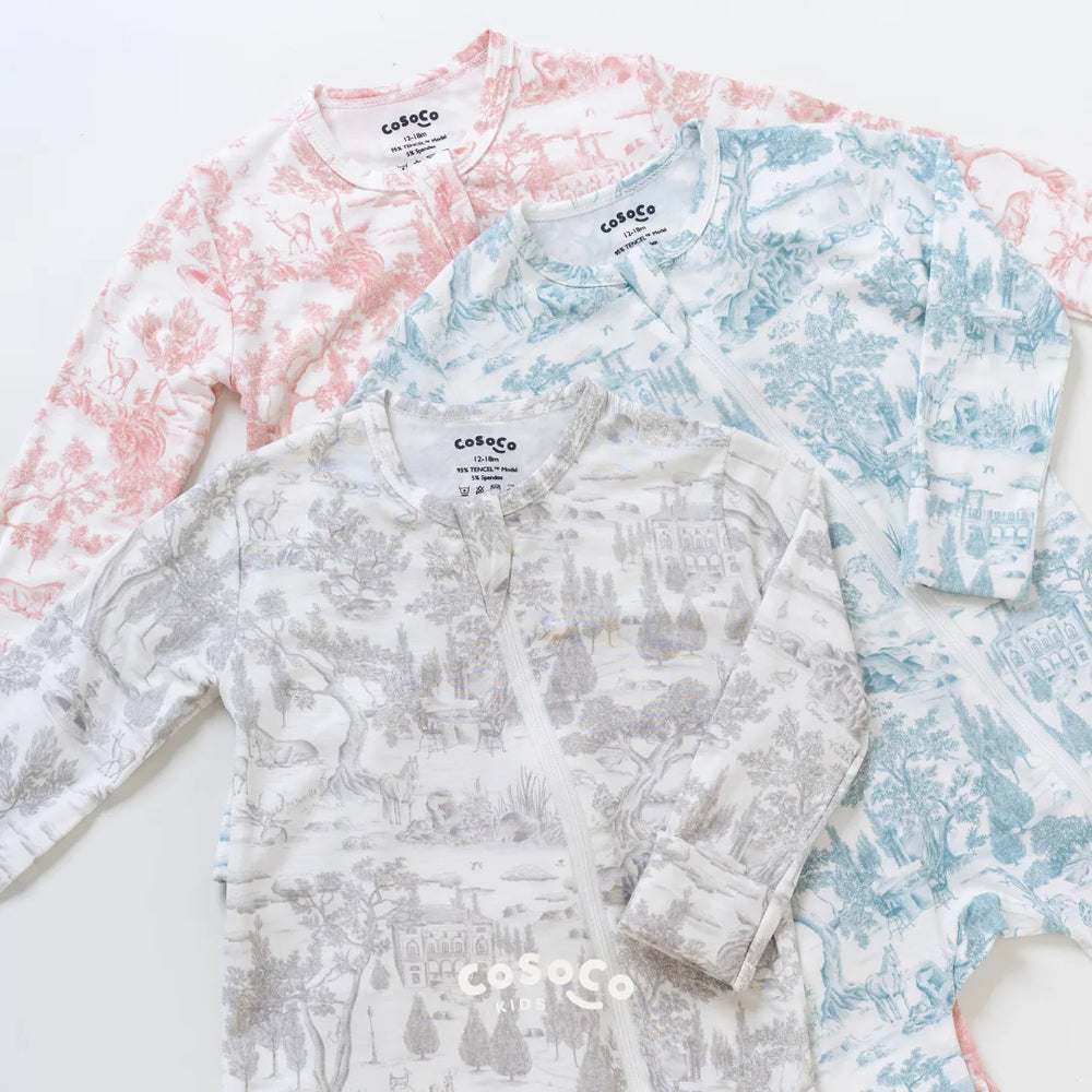 Cosoco Estate Blue Breathable Bodysuit