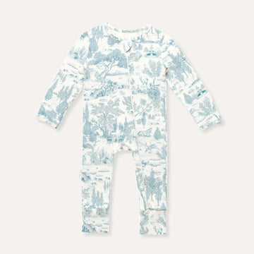 Cosoco Kids Estate Blue Sleepsuit