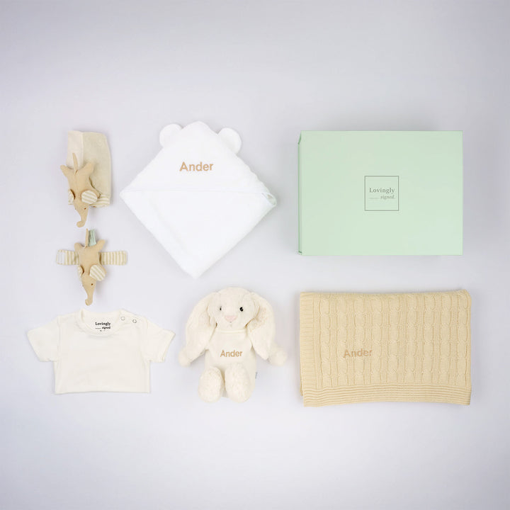 Joyful Baby Gift Set in Cream 