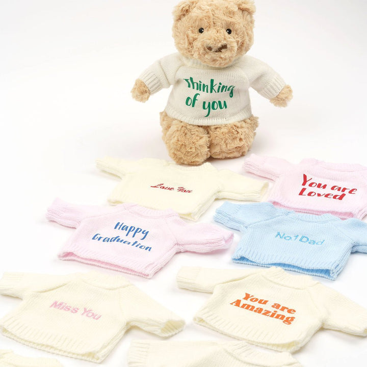 Personalised Shirt with message for soft toy