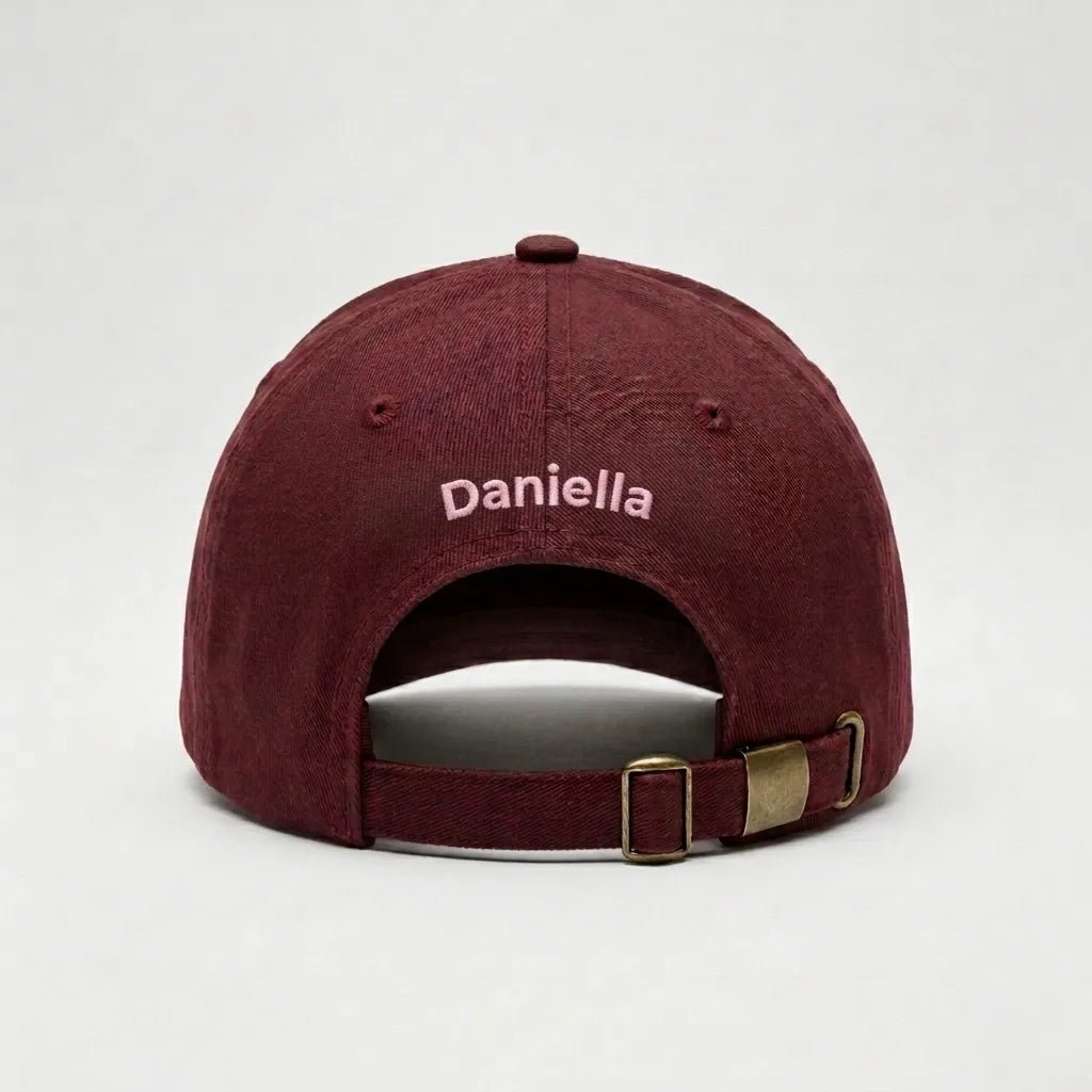 Personalise Mama's cap with her name