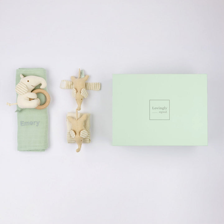 Elephant Happiness Gift Set (Multiple Colour Options)