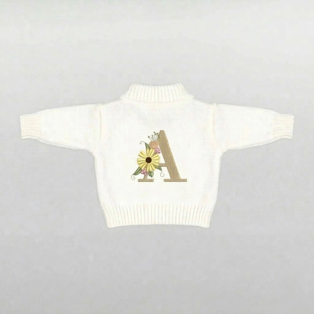 All Playtime Collection: Personalised Teddy Bear Sweater | Floral Bunny Clothes
