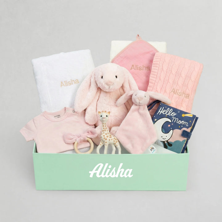 Gentle Dream Baby Gift Set in Pink