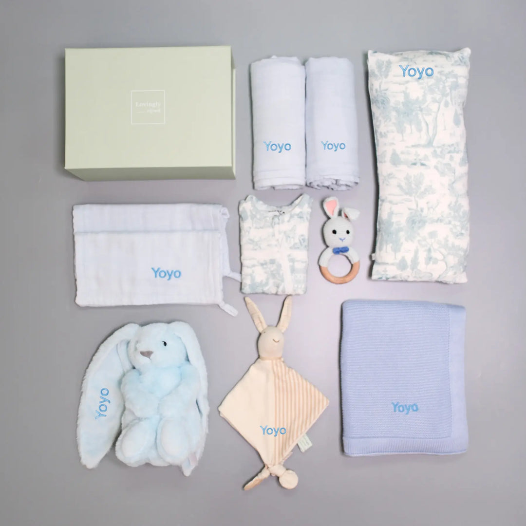 Cosoco Kids x LS Goodnight Bunny Gift Set (Multiple Colour Options)