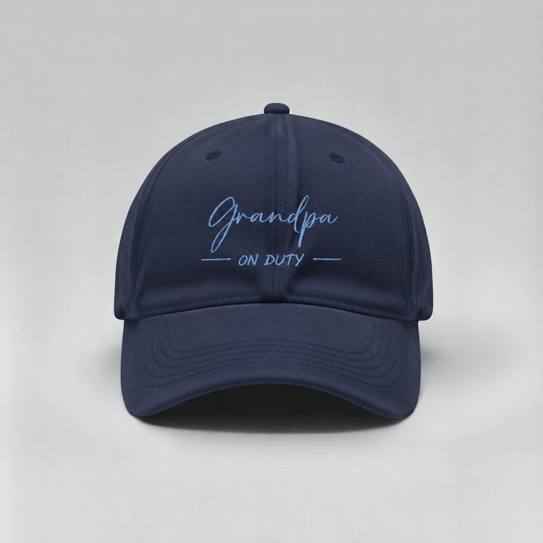 Personalised Grandpa on Duty Cap