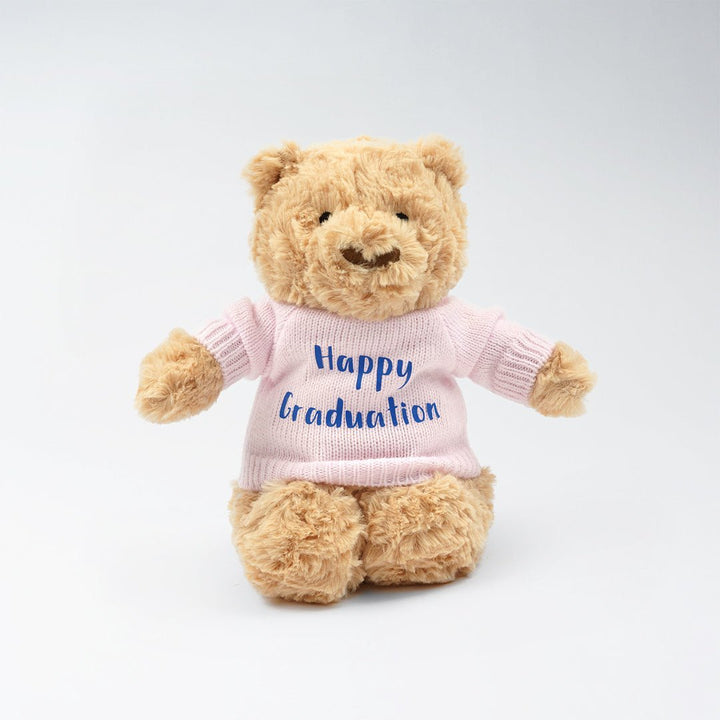 Hugsy Bear in Happy Graduation Shirt