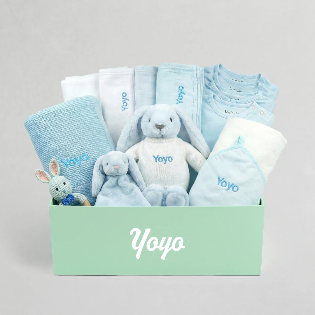 Hospital to Home Baby Gift Set in Blue