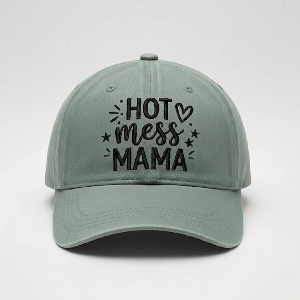Hot Mess Mama Custom Cap