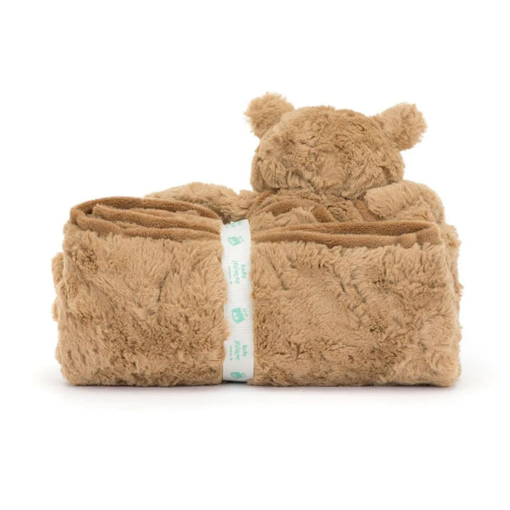 Jellycat Bartholomew Bear Blankie baby soother blanket, a charming Jellycat gift in Singapore