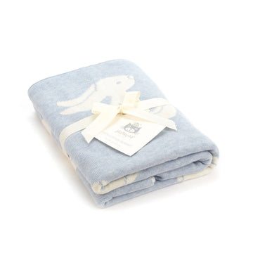 Jellycat Bashful Bunny Blanket (Multiple Colour Options)