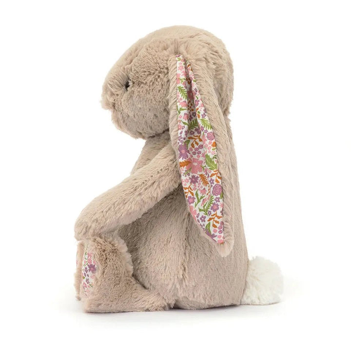 Blossom Bunny Petal Jellycat side profile soft plush