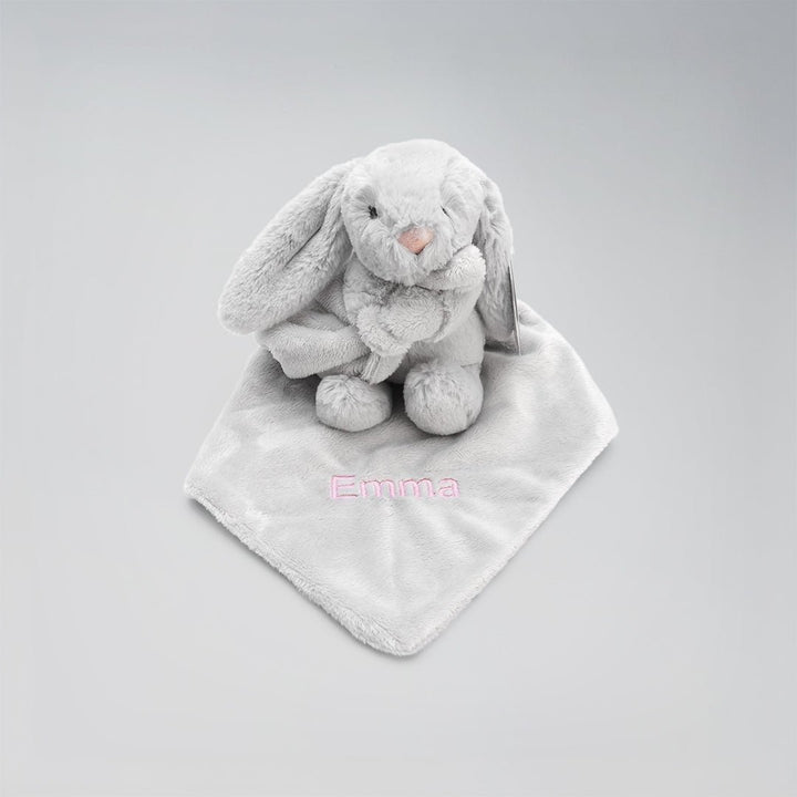 Jellycat Bashful Grey Bunny Soother