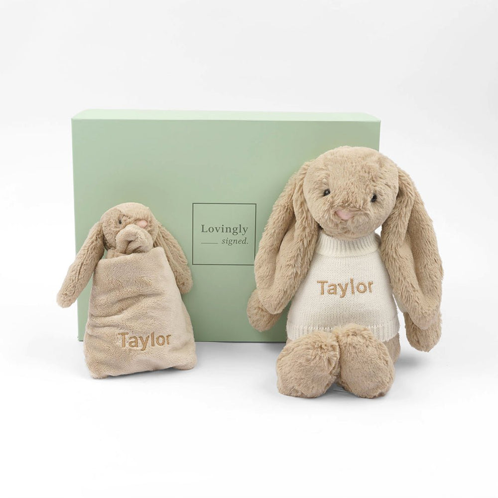 Jellycat Companion Gift Set in Beige