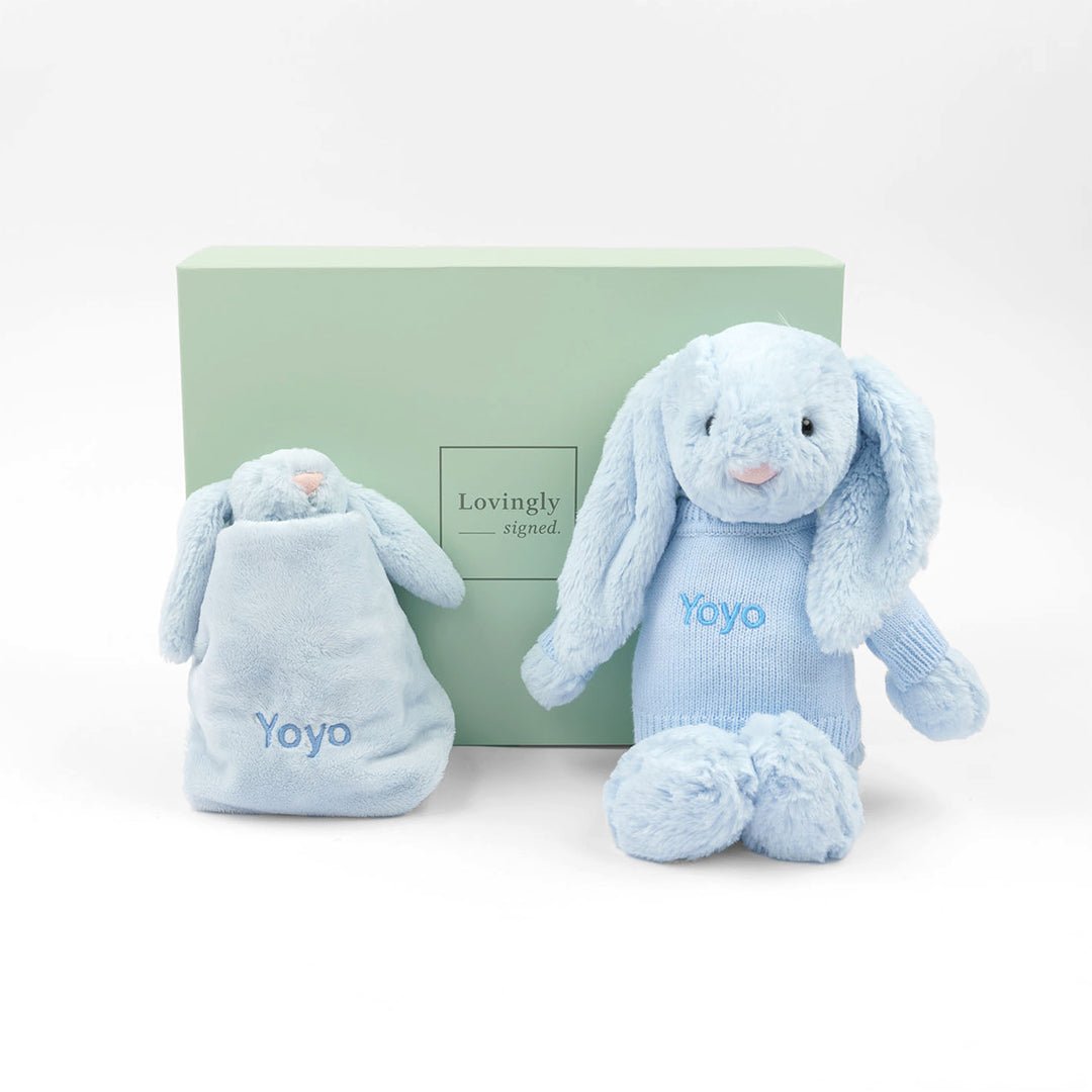 Jellycat Companion Gift Set in Blue