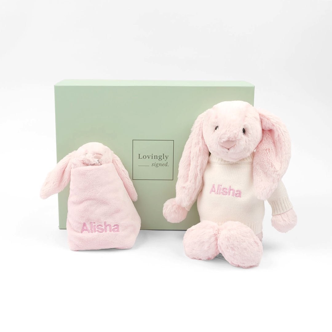 Jellycat Companion Gift Set in Pink