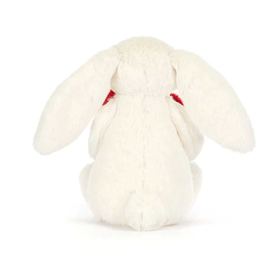 Jellycat Red Heart Bashful Bunny Cream Singapore