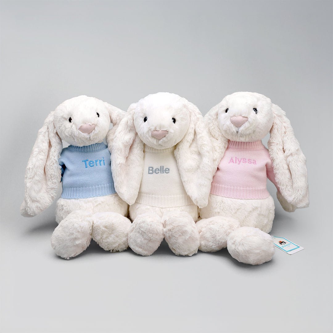 Jellycat Bashful Cream Bunny in Large