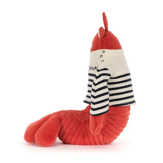 Jellycat Larry Lobster ‘Sailor’ soft toy for birthdays, baby gifts and Jellycat collectors