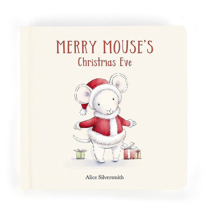 Jellycat Merry Mouse's Christmas Eve Hardback Storybook