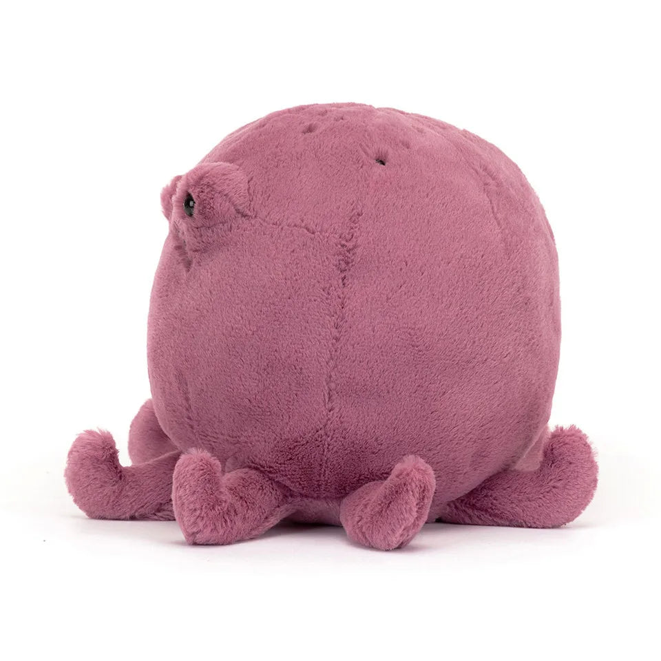 Side View of Jellycat Purple Ondre Octopus