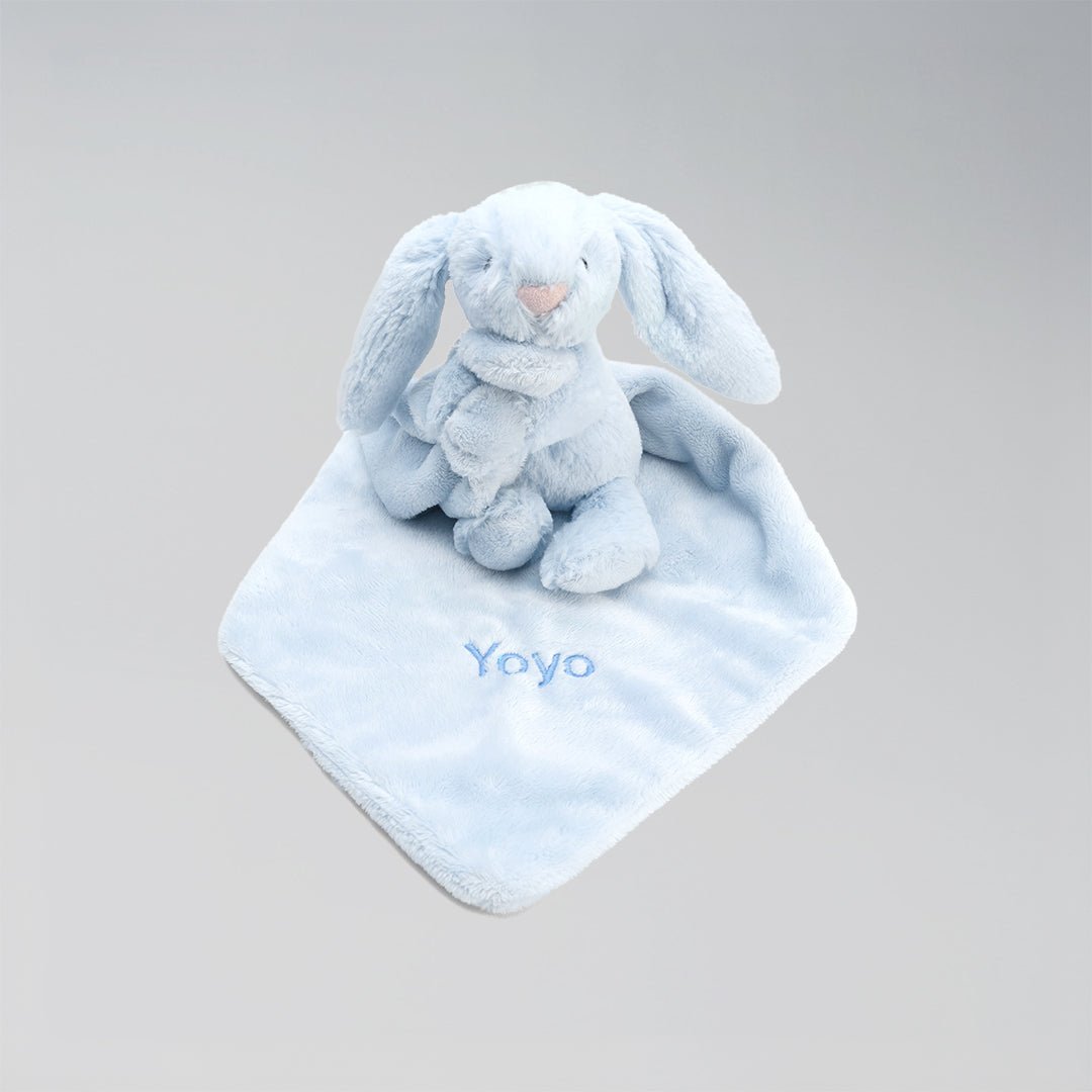  Personalised Bunny Soother - Blue 