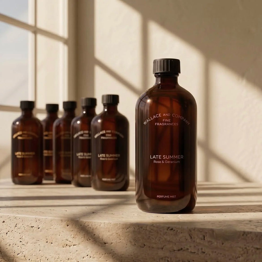 Wallace and Co's Late Summer Perfume Mist for Room and Fabric