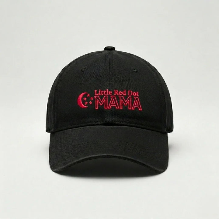 Little Red Dot Mama Custom Cap