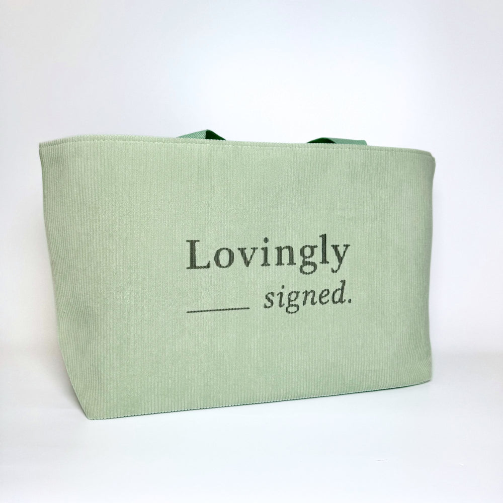 Lovingly Signed Luxurious Gift Bag