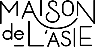 Logo of Maison de l'Asie with a black outline on a white background