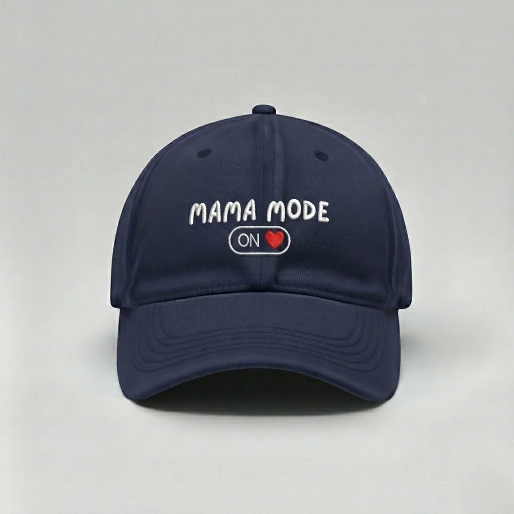 Personalised Caps for Mum: Custom Embroidered Mama Caps: Mama Mode Custom Cap
